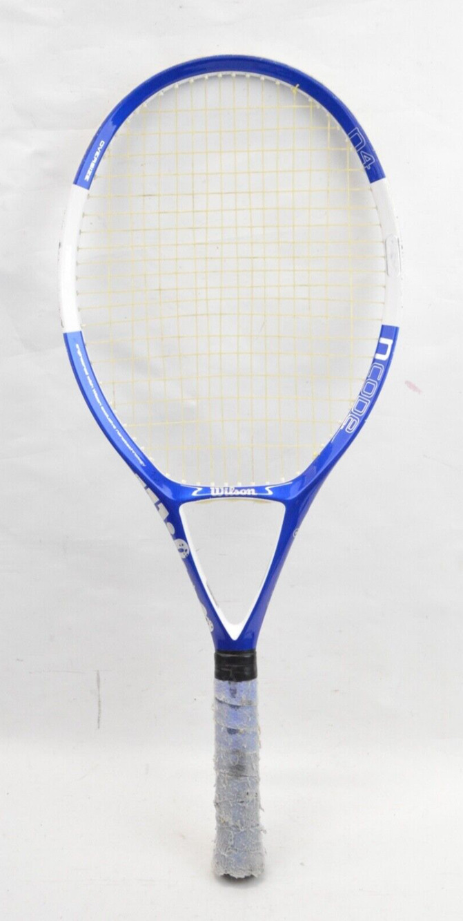 Wilson NCode N4 Tennis Racket 4 1/2" Blue White Nanotechnology Racquet